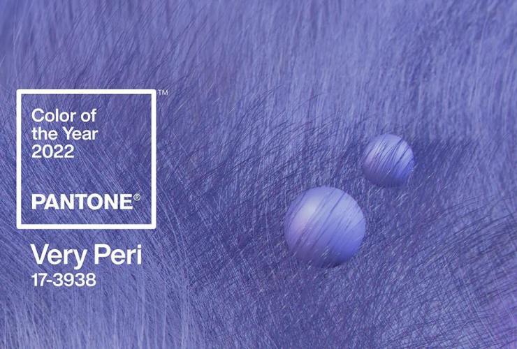Pantone's color of the year: periwinkle blue