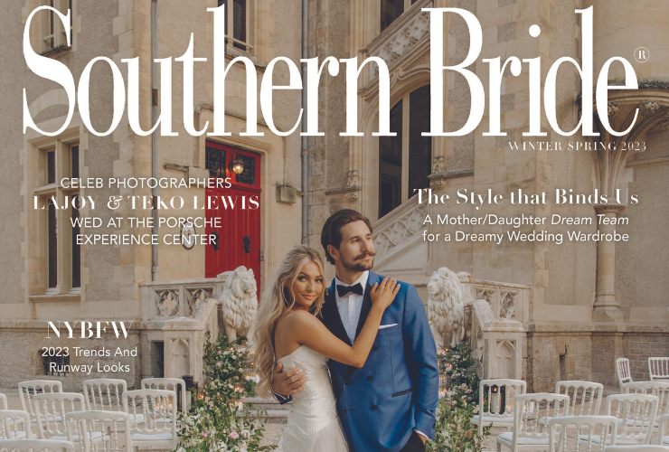 Magazine cover of Southern Bride