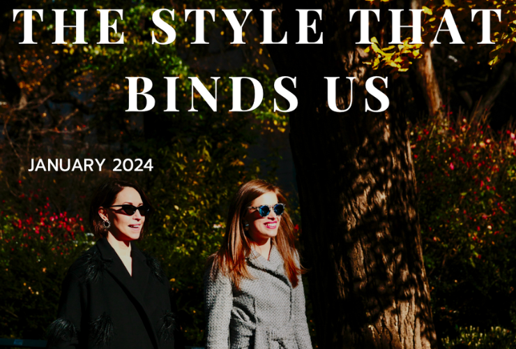 Magazine cover for The Style That Binds Us' January 2024 Mini Mag